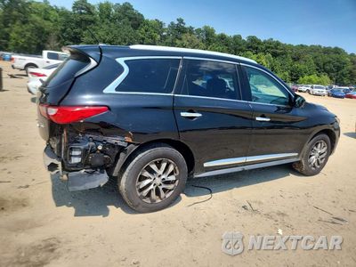 Trzecie zdjęcie samochodu z tyłu: 2013 INFINITI JX35 BASE VIN:5N1AL0MM5DC314719 - miniatura