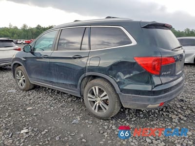Drugie zdjęcie samochodu z przodu: 2016 HONDA PILOT EXL VIN:5FNYF6H56GB087063 - miniatura