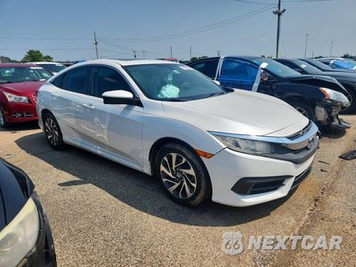 Czwarte zdjęcie samochodu z boku: 2018 HONDA CIVIC EX VIN:19XFC2F72JE005243 - miniatura