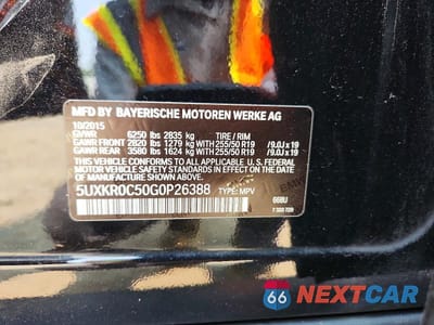 Zdjęcie 13 z 13 samochodu: 2016 BMW X5 XDRIVE35I VIN:5UXKR0C50G0P26388 - miniatura