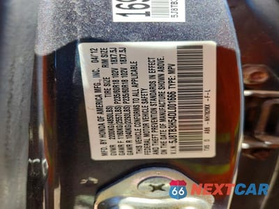 Zdjęcie 13 z 13 samochodu: 2013 ACURA RDX TECHNOLOGY VIN:5J8TB3H54DL001666 - miniatura