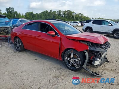 Czwarte zdjęcie samochodu z boku: 2020 MERCEDES-BENZ CLA 250 VIN:W1K5J4GB1LN084800 - miniatura
