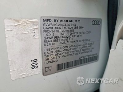 Zdjęcie 13 z 13 samochodu: 2025 AUDI Q3 PREMIUM PLUS S LINE 45 VIN:WA1EECF39S1040028 - miniatura