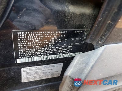 Zdjęcie 12 z 12 samochodu: 2010 VOLKSWAGEN TIGUAN SE VIN:WVGBV7AXXAW510655 - miniatura