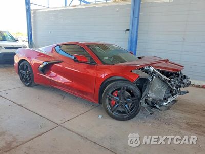 Czwarte zdjęcie samochodu z boku: 2025 CHEVROLET CORVETTE STINGRAY 1LT VIN:1G1YA2D48S5113315 - miniatura