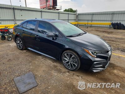 Czwarte zdjęcie samochodu z boku: 2020 TOYOTA COROLLA SE VIN:5YFP4RCE6LP053004 - miniatura