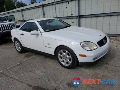 Czwarte zdjęcie samochodu z boku: 1998 MERCEDES-BENZ SLK 230 KOMPRESSOR VIN:WDBKK47F1WF056814 - miniatura