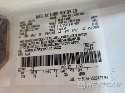 Zdjęcie 13 z 13 samochodu: 2019 FORD TRANSIT CONNECT XLT DELIVERY VAN VIN:NM0LS7F23K1413632 - miniatura