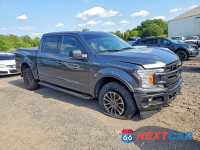 Czwarte zdjęcie samochodu z boku: 2018 FORD F150 SUPERCREW VIN:1FTEW1E52JFD22913 - miniatura