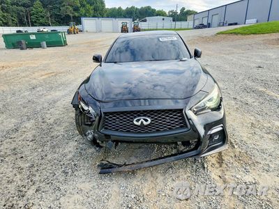 Piąte zdjęcie samochodu w środku: 2018 INFINITI Q50 RED SPORT 400 VIN:JN1FV7AR9JM700095 - miniatura