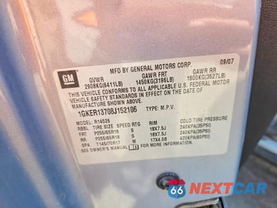 Zdjęcie 14 z 14 samochodu: 2008 GMC ACADIA SLE VIN:1GKER13708J152106 - miniatura