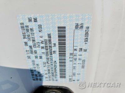 Zdjęcie 12 z 12 samochodu: 2023 FORD F150 SUPER CAB VIN:1FTEX1EP0PKD01234 - miniatura