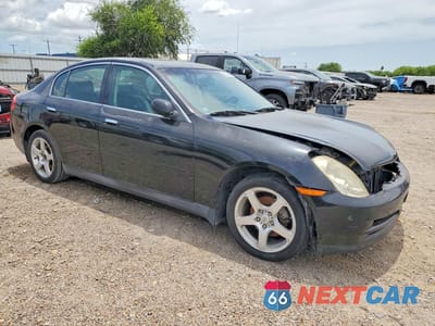 Czwarte zdjęcie samochodu z boku: 2004 INFINITI G35 BASE VIN:JNKCV51E24M607214 - miniatura