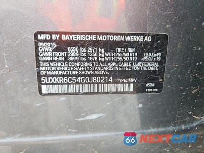 Zdjęcie 13 z 13 samochodu: 2016 BMW X5 XDRIVE50I VIN:5UXKR6C54G0J80214 - miniatura