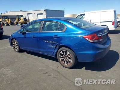 Drugie zdjęcie samochodu z przodu: 2013 HONDA CIVIC EX VIN:19XFB2F80DE267889 - miniatura