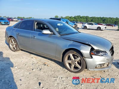 Czwarte zdjęcie samochodu z boku: 2011 AUDI A4 PREMIUM PLUS VIN:WAUHFAFL0BN034256 - miniatura