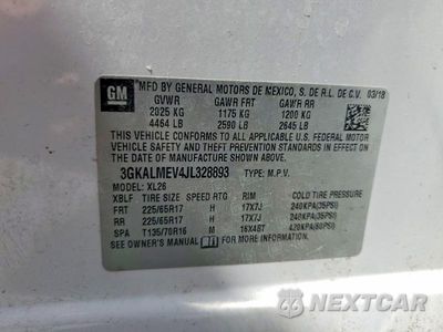 Zdjęcie 13 z 13 samochodu: 2018 GMC TERRAIN SLE VIN:3GKALMEV4JL328893 - miniatura