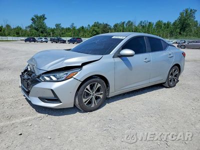2021 NISSAN SENTRA SV 3N1AB8CV5MY255388 - główne zdjęcie licytacji z USA - miniatura