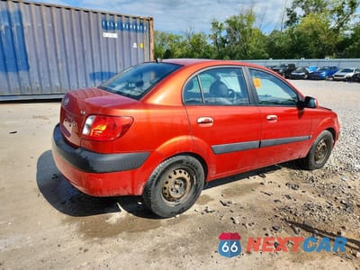 Trzecie zdjęcie samochodu z tyłu: 2007 KIA RIO BASE VIN:KNADE123876187248 - miniatura