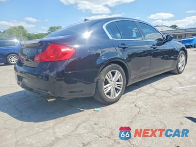 Trzecie zdjęcie samochodu z tyłu: 2013 INFINITI G37 SEDAN JOURNEY VIN:JN1CV6AP2DM722844 - miniatura