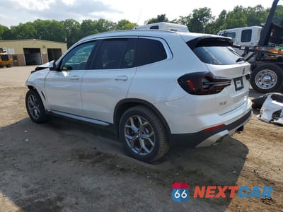 Drugie zdjęcie samochodu z przodu: 2023 BMW X3 XDRIVE30I VIN:5UX53DP09P9S47113 - miniatura