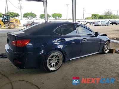 Trzecie zdjęcie samochodu z tyłu: 2008 LEXUS IS 250 VIN:JTHBK262185071695 - miniatura