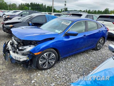 2018 HONDA CIVIC EXL JHMFC1F72JX027011 - główne zdjęcie licytacji z USA - miniatura