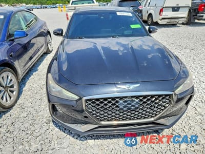 Piąte zdjęcie samochodu w środku: 2019 GENESIS G70 3.3T ADVANCED VIN:KMTG34LE0KU031038 - miniatura
