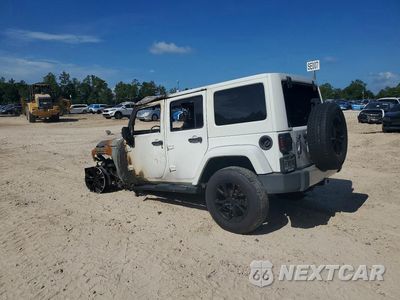 Drugie zdjęcie samochodu z przodu: 2014 JEEP WRANGLER UNLIMITED SAHARA VIN:1C4HJWEG4EL132516 - miniatura