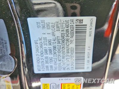Zdjęcie 12 z 12 samochodu: 2026 HONDA CIVIC SPORT VIN:2HGFE2F55TH535031 - miniatura