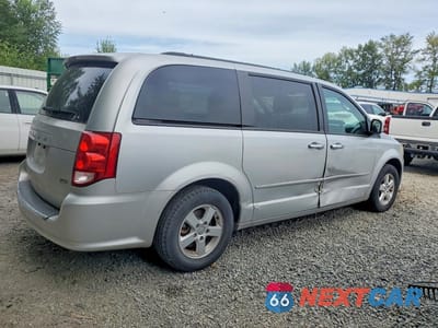 Trzecie zdjęcie samochodu z tyłu: 2012 DODGE GRAND CARAVAN SXT VIN:2C4RDGCG7CR295914 - miniatura