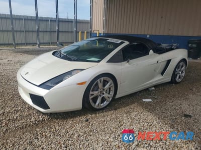 2007 LAMBORGHINI GALLARDO SPYDER ZHWGU22T17LA04972 - główne zdjęcie licytacji z USA - miniatura