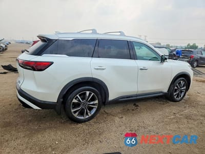 Trzecie zdjęcie samochodu z tyłu: 2023 INFINITI QX60 LUXE VIN:5N1DL1FS9PC355373 - miniatura
