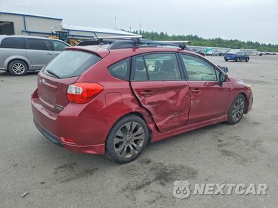 Trzecie zdjęcie samochodu z tyłu: 2014 SUBARU IMPREZA SPORT PREMIUM VIN:JF1GPAL63EH223969 - miniatura