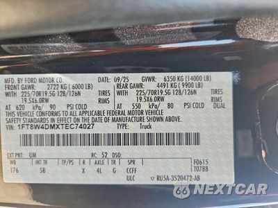 Zdjęcie 13 z 13 samochodu: 2026 FORD F450 SUPER DUTY VIN:1FT8W4DMXTEC74027 - miniatura