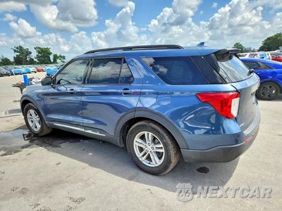 Drugie zdjęcie samochodu z przodu: 2020 FORD EXPLORER XLT VIN:1FMSK7DH1LGC49765 - miniatura