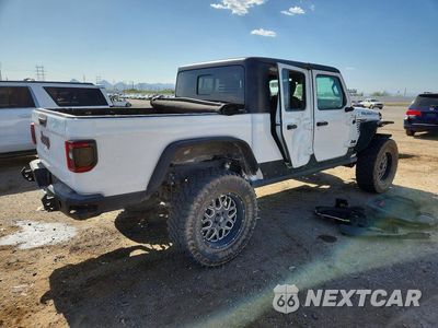 Trzecie zdjęcie samochodu z tyłu: 2020 JEEP GLADIATOR RUBICON VIN:1C6JJTBG5LL167106 - miniatura