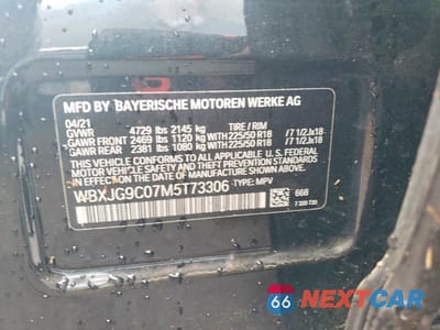 Zdjęcie 14 z 14 samochodu: 2021 BMW X1 XDRIVE28I VIN:WBXJG9C07M5T73306 - miniatura