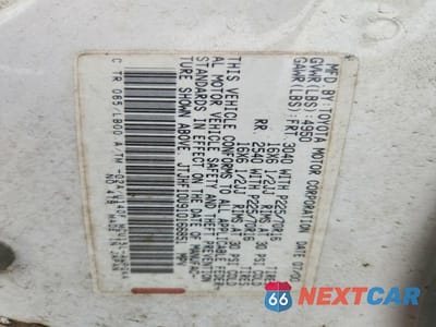 Zdjęcie 12 z 12 samochodu: 2001 LEXUS RX 300 VIN:JTJHF10U910166851 - miniatura