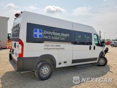 Trzecie zdjęcie samochodu z tyłu: 2023 RAM PROMASTER 3500 3500 HIGH VIN:3C6MRVHG7PE606989 - miniatura