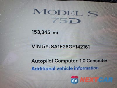 Zdjęcie 9 z 12 samochodu: 2016 TESLA MODEL S VIN:5YJSA1E26GF142161 - miniatura