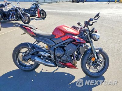2025 TRIUMPH MOTORCYCLE STREET TRIPLE 765 RS SMTA614K3STCG2567 - główne zdjęcie licytacji z USA - miniatura