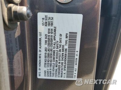 Zdjęcie 14 z 14 samochodu: 2019 HONDA ODYSSEY ELITE VIN:5FNRL6H95KB061286 - miniatura