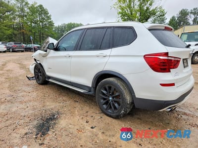 Drugie zdjęcie samochodu z przodu: 2015 BMW X3 XDRIVE28I VIN:5UXWX9C56F0D46341 - miniatura