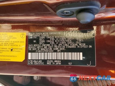 Zdjęcie 13 z 13 samochodu: 2009 LEXUS RX 350 VIN:JTJGK31U790016024 - miniatura