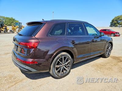 Trzecie zdjęcie samochodu z tyłu: 2022 AUDI Q7 PREMIUM PLUS VIN:WA1LXBF70ND018419 - miniatura