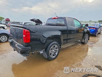 Trzecie zdjęcie samochodu z tyłu: 2021 CHEVROLET COLORADO VIN:1GCHSBEN3M1112224 - miniatura