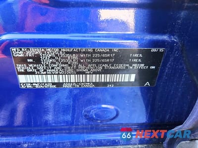 Zdjęcie 13 z 13 samochodu: 2015 TOYOTA RAV4 XLE VIN:2T3WFREV9FW222655 - miniatura