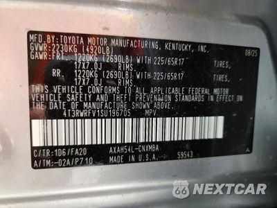Zdjęcie 13 z 13 samochodu: 2025 TOYOTA RAV4 HYBRID XLE VIN:4T3RWRFV1SU196705 - miniatura