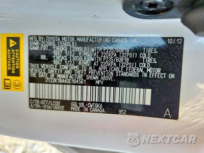 Zdjęcie 13 z 13 samochodu: 2013 LEXUS RX 350 VIN:2T2ZK1BA4DC104561 - miniatura